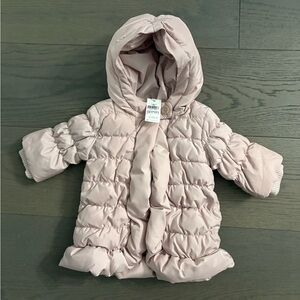Baby gap pink winter jacket 0-6M NWT retail $115